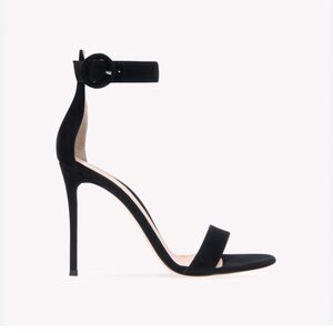 Gianvito Rossi Portofino 105 Suede Sandal